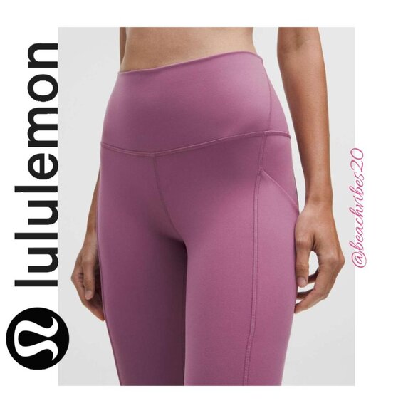 LULULEMON ATHLETICA Align High-Rise Pant with Pockets 25" Mystic 8 NWT - Picture 4 of 6
